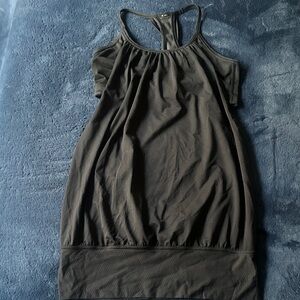 lululemon athletica Black Tank Top w build in bra